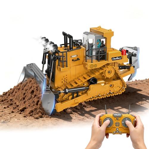 Construcción Realista en Casa: Análisis del Bulldozer Teledirigido Cheffery