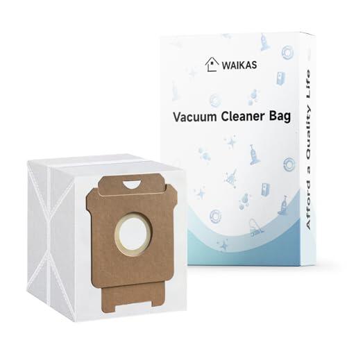 WAIKAS Bolsas para iRobot Roomba Series 100-700 y i/s/j, 6-Pack | Para 105 115 405 415 416 505 516 575 576 705 706 775 Combo, Mini, i1+ i3+ i4+ i5+ i6+ i7+ i8+ j5+ j6+ j7+ j8+ s9+ j9+ Plus