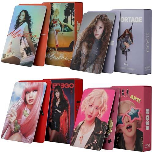 Colección Definitiva de Tarjetas Fotográficas de BLACKPINK: Análisis del Set de 220 Unidades
