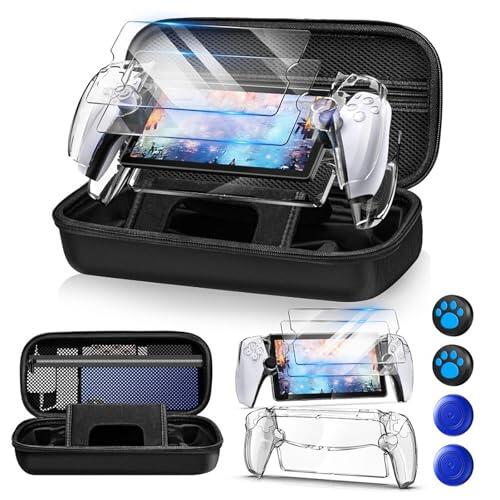 Buithafu Kit 8 en 1 para PlayStation Portal con Estuche rígido