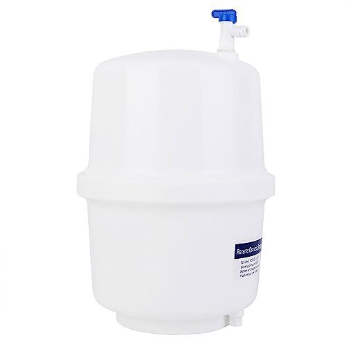 Vvikizy Tanque de Almacenamiento de Agua Presurizado de 3.2 Galones, Válvula de Bola Válvula de Parada de Aplazamiento del Tanque Presurizado para Sistemas de ósmosis Inversa con Núcleo