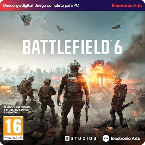 Battlefield 6 Standard Edition PCWin | Codigo de descarga inmediato EA App | Videojuegos | Castellano Standard | Código EA App para PC