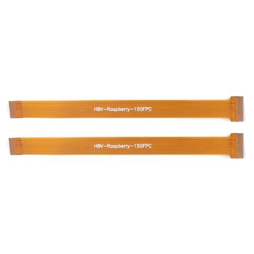 Hoite Cable de cámara CSI FPC de 30 cm, adaptador de extensión flexible para Pi 5 Zero Zero W (15 pines, paso de 1,0 mm a 22 pines, paso de 0,5 mm)