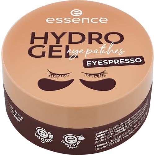 essence parches para ojos de HYDRO GEL EYESPRESSO 30 pares, hidratar/humectar, cuidado, refrescar, reluciente (30pair)