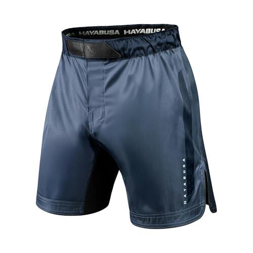 Hayabusa Core - Pantalones cortos de lucha para hombre, talla XL, color azul