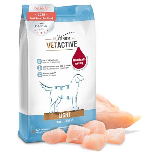 Nutrición y Control de Peso Canino: Análisis del Alimento VETACTIVE Light de Platinum