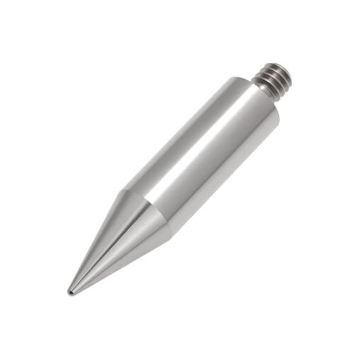 Create idea Mini prisma de 1/4 pulgadas de repuesto de acero inoxidable compatible con Leica compatible con Trimble GMP111 50 mm