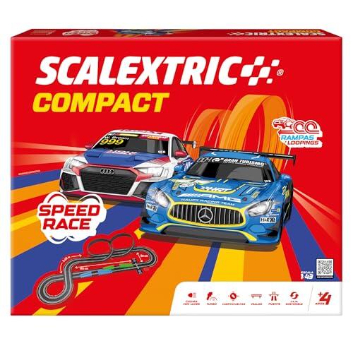 Análisis del Scalextric Compact Speed Race: Diversión y Rendimiento en Escala 1:43