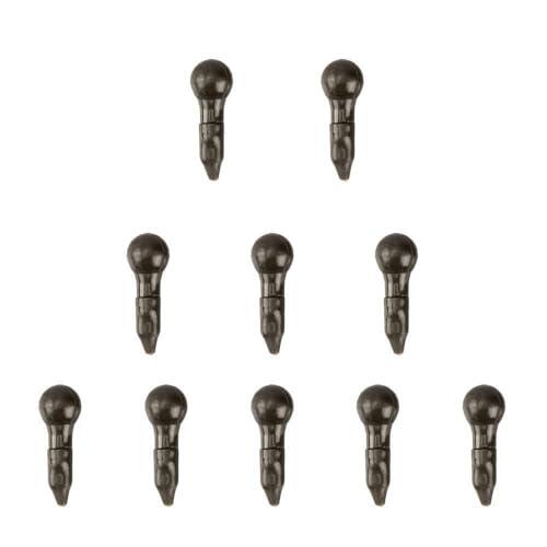 10 piezas de 20 piezas de hilo de pesca de cambio rápido para carpas, accesorios de pesca de carpa, anticorrosión, PP, PVC suave, fácil de usar, pequeño, ligero, cómodo de llevar