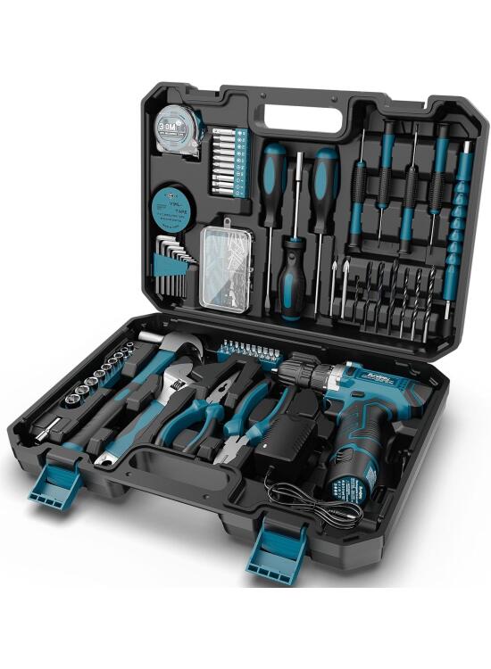 Kit de Herramientas Domésticas: Un Análisis Completo con Taladro Inalámbrico