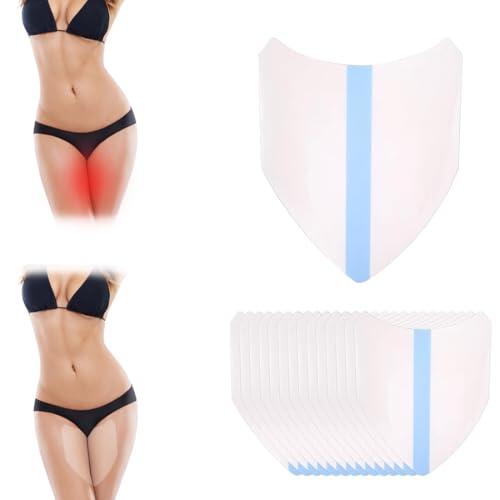GXGM 50pcs Sujeción de los muslos parches antirozaduras para muslos tiras antirozaduras almohadillas invisibles antifricción impermeables aptas para uso diario