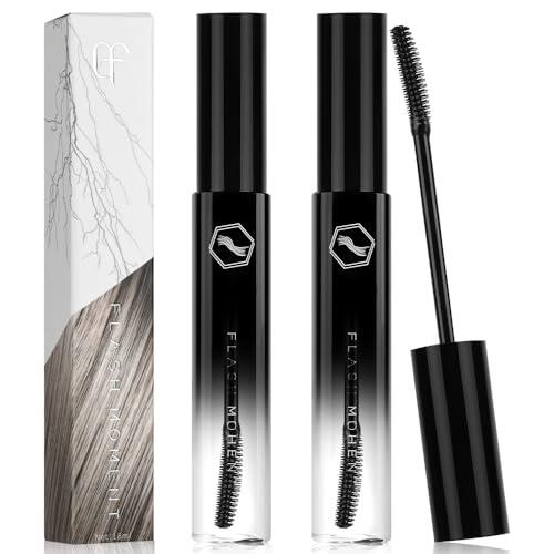ALIIP Hairfeel Stick, 2 Piezas Barra de Cera, Cabello Líquido Roto para Peinar de Pequeños y Rotos, Palo de Acabado para Cabello Roto, Crema de Gel Estereotipos Transparente (18ML*2 - Embalaje Negro)