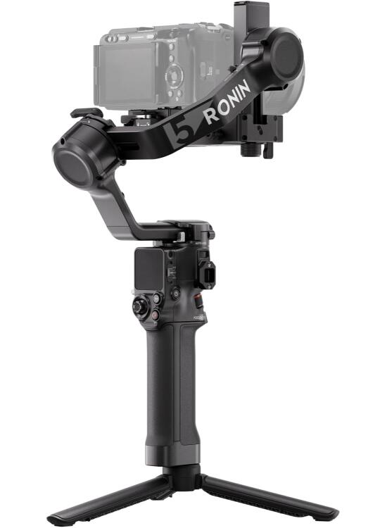 dji RS 5, estabilizador para cámara Canon/Sony/Panasonic/Nikon/Fujifilm, perillas de Ajuste Fino, Bloqueo automático de los Ejes de 2.ª generación, Nuevo indicador del Eje Z