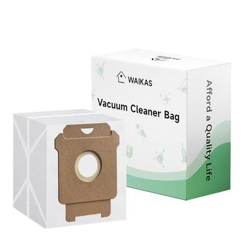 WAIKAS Bolsas para iRobot Roomba Series 100-700 y i/s/j, 18-Pack | Para 105 115 405 415 416 505 516 575 576 705 706 775 Combo, Mini, i1+ i3+ i4+ i5+ i6+ i7+ i8+ j5+ j6+ j7+ j8+ s9+ j9+ Plus