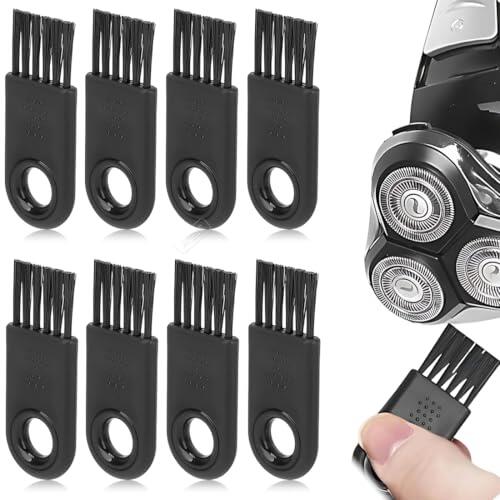 GNALIA 10 Cepillos De Limpieza Para Afeitadora, Cepillo De Afeitar Eléctrico, Cepillo Para Barba, Cepillo De Limpieza, Cepillo Para Limpiar La Barba En Cabezales De Afeitado Eléctricos (Negro)
