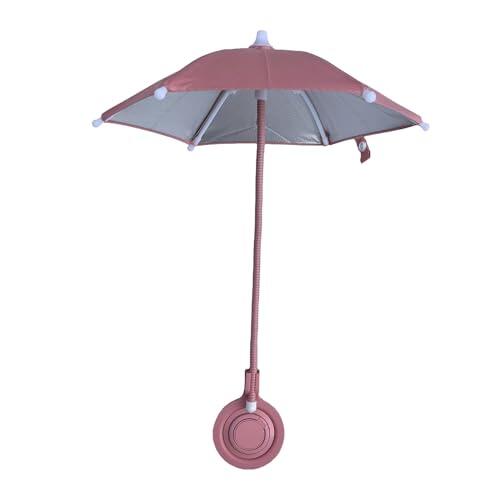Renchey Parasol Para Teléfono | Sombra Plegable Para Móvil - Visor Portátil Antirreflejos Con Anillo Giratorio Para Nadar