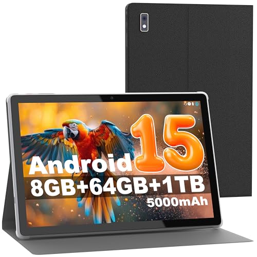 Smartpad A40 Tablet 10.1" Android 14 Tablets con Casa, 6+ 64GB ROM, Procesador Quad-Core 5000mAh, Batería 1280x800IPS HD, Pantalla Táctil 5MP + 8MP Bluetooth, WiFi (8+64GB)