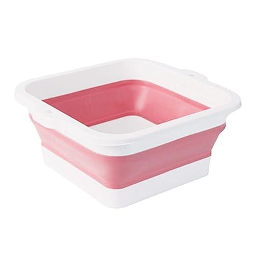 Fyrdyn Barreño Para Remojar Pies - Remojo De Pies,Plegable Grande Antideslizante Con 168 Puntos De Masaje Para Unisex Adultos Mayores Hotel Viaje Baño