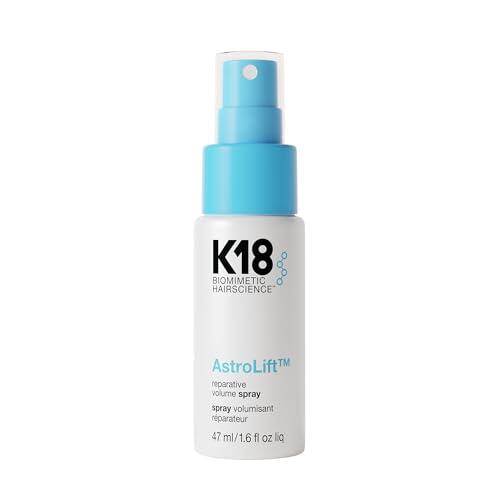 K18 AstroLift™ Spray Voluminizador Reparador, Engrosamiento y Fijación del cabello durante 2 días para cabello fino, delicado y frágil, fórmula no pegajosa ni rígida, spray voluminizador, 47 ml.