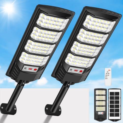 Iluminación Exterior Inteligente: Análisis de las Farolas Solares PEAKRO 600W