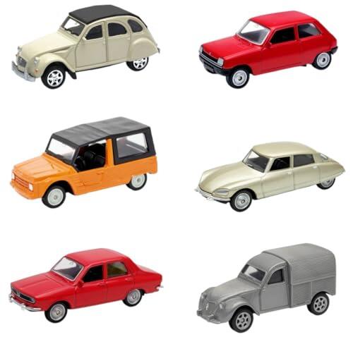 Iconos del Automovilismo Francés en Miniatura: Lote OPO 10 de Coches Clásicos