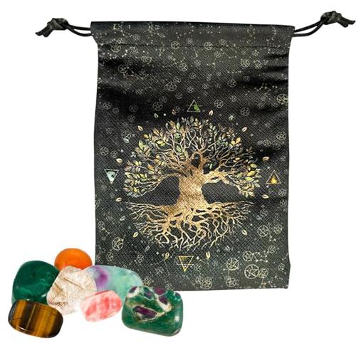 Protege tus barajas: Todo sobre la bolsa de tela para cartas de tarot