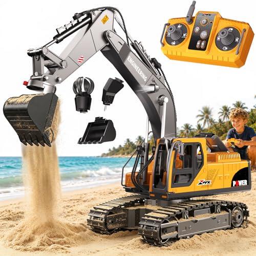 Excavadora Teledirigida GraceDuck 3 en 1: Análisis y Características Técnicas