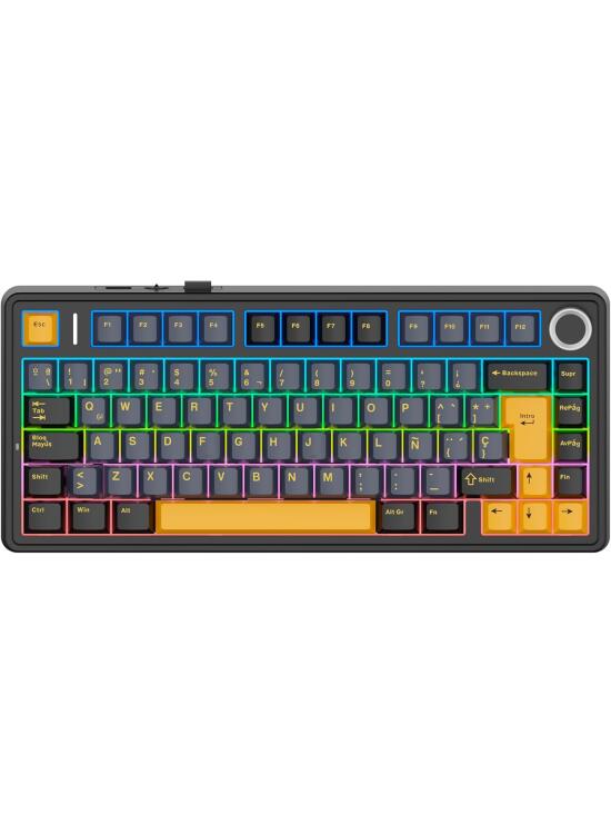 Análisis Detallado: El Teclado Mecánico Inalámbrico 75% con Distribución Española