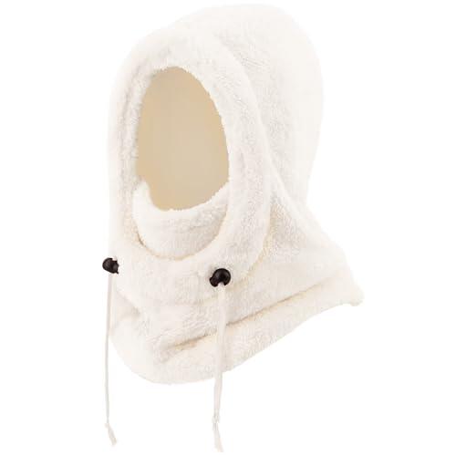 DRESHOW Pasamontañas Térmicos de Invierno para Mujeres Hombres Pasamontañas de Forro Polar Cálido Máscara Facial Calentador de Cuello para Deportes al Aire Libre en Clima Frío