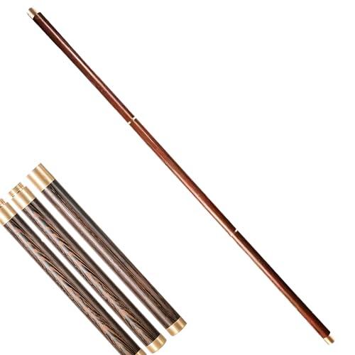 Madera Tradicional Tai Chi para Ancianos y Portátiles Postura Martial Arts Portable Taiji Stick para Césped de Parques Al Aire Libre 120CM