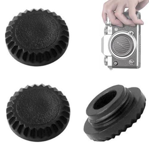 KIMHOME 3 fundas de sincronización de flash de cámara, tapa protectora de puerto de sincronización de PC para Fujifilm X-T1/X-T2/X-T3/X-T4/X-H1/GFX50S/GFX50R, cubierta de conector duradera a prueba de