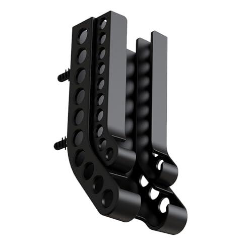 Organizador de almacenamiento de batería, soporte de batería de pared - Soporte de almacenamiento para organizador de - Combo de conducto con pilas AAA para armario de cocina, garaje, almacena 10