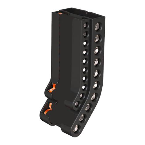 Organizador de almacenamiento de batería, soporte de batería de pared - Soporte de almacenamiento combinado para canal de,Soporte de pared de almacenamiento para organizador de baterías AA y AAA, para