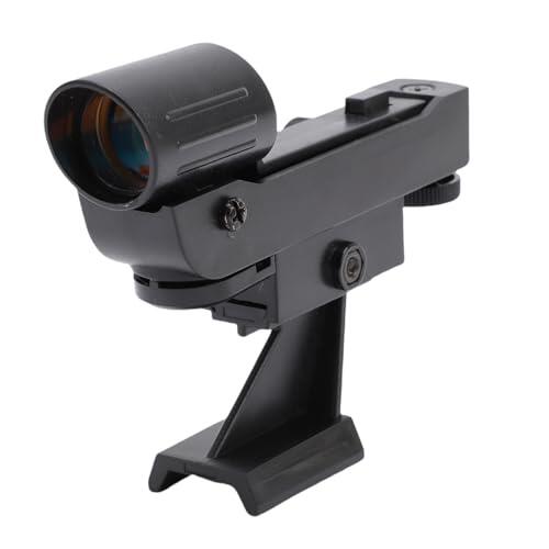 YUEHISY Red Dot FinderScope, Visual de Matriz de Puntos LED con Perillas de Ajuste Precisas, con el Diapositivo en el Soporte, para Telescopios SLT 80EQ SE
