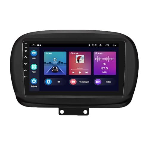 Renueva tu Fiat 500X con la radio con pantalla táctil Android 15