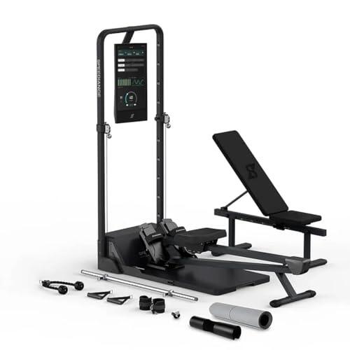 Speediance Gym Monster 2 | Gimnasio en Casa Inteligente Todo en Uno con Resistencia Digital | Máquina de Musculación Multifuncional para Entrenamiento de Fuerza y Cardio | Pro+Remadora