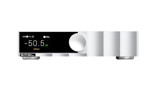 SMSL D200 - Decodificador de audio | USB/óptico/coaxial/entrada Bluetooth | MQA/MQA - CD compatible con chip ROHM BD34352EKV | Compatible con amplificadores/amplificadores de auriculares/teléfonos