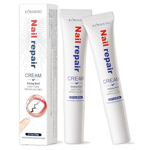 2×20g Crema de Uñas,fortalecedor de uñas,Crema hidratante para cutículas de uñas,hidrata profunda,strengthen and protect the nails and cuticles