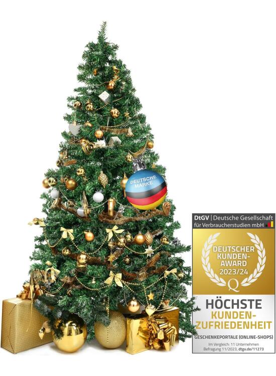 Explorando el Árbol de Navidad Artificial Dimono de 210 cm