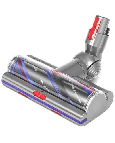 Cepillo High Torque para Dyson V11 V15 V10 V8 V7 SV10 SV11 SV12 SV14 Cepillo electrica Cabezal de Repuestos Motorizado Recambio para Dyson Suelos Alfombras y Suelos Duros Ajuste del Flujo de Aire
