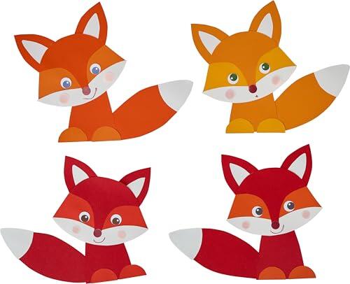 Guía completa del set de manualidades Bastelset Erstes Schneiden Füchse para niños