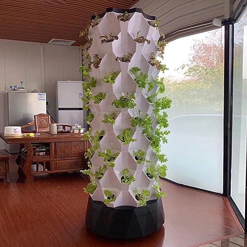 Revoluciona tu hogar con la agricultura vertical: Torre de cultivo hidropónico