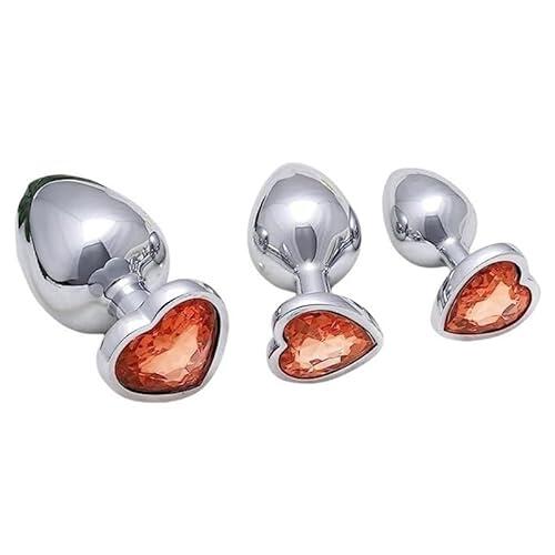 QiKKago Entrenador Multifuncional De Pilates En Forma De CorazóN Naranja, Adecuado para Caderas, Equipos De Fitness, Regalos para Parejas - H7