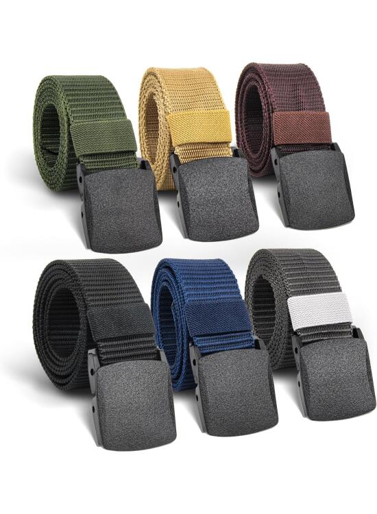 Análisis Detallado de Cinturones Tácticos de Nylon Ajustables