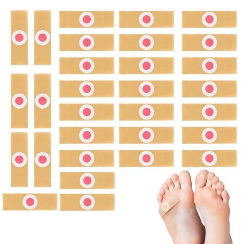 leruiyezs 30 Almohadillas Quita Verrugas Protectores Con Cuscinetes Suaves Para Alivio Del Dolor De Verrugas Y Callos En Pies Para Comodidad Y Protección Diaria