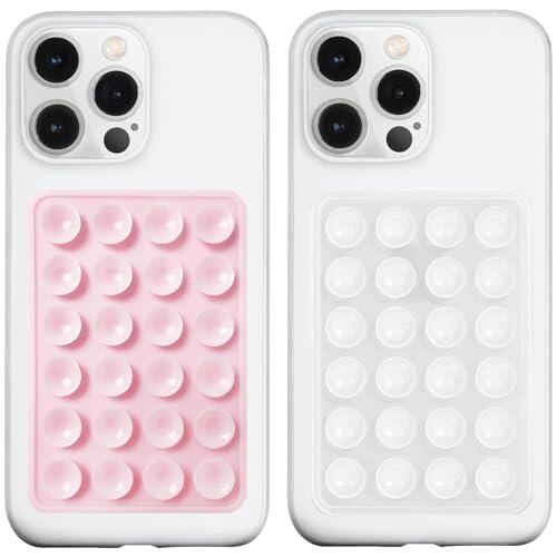 Neuytiky Ventosas para Movil Silicona,Ventosas de Silicona para Coche,Ventosa Movil Doble Cara Antideslizantes,Soporte Ventosa,