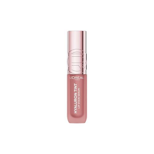 L’Oréal Paris, Tinta de Labios Multiusos, Hidratación Intensa y Color Natural, Enriquecida con Ácido Hialurónico, Hyaluron Tint, Color: Worth It (601)
