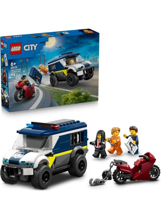 LEGO City 60479: Un Vistazo Detallado al Transporte Penitenciario