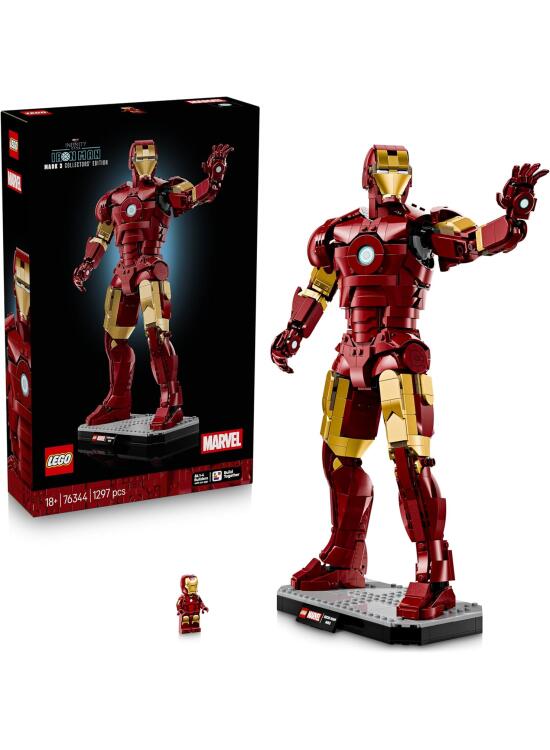 La Armadura de Tony Stark al Detalle: Una Maqueta LEGO para Adultos