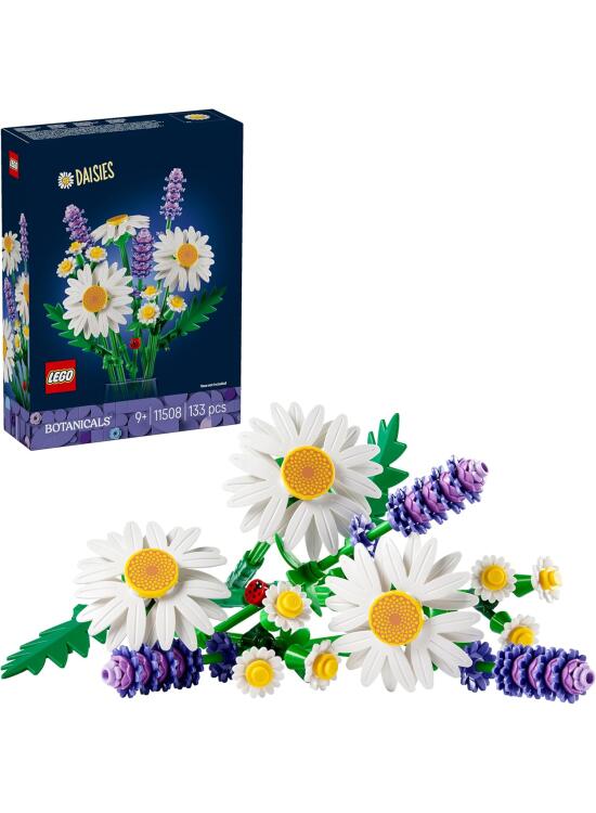 Un Análisis Detallado del Set LEGO Botanicals: Margaritas y Lavanda